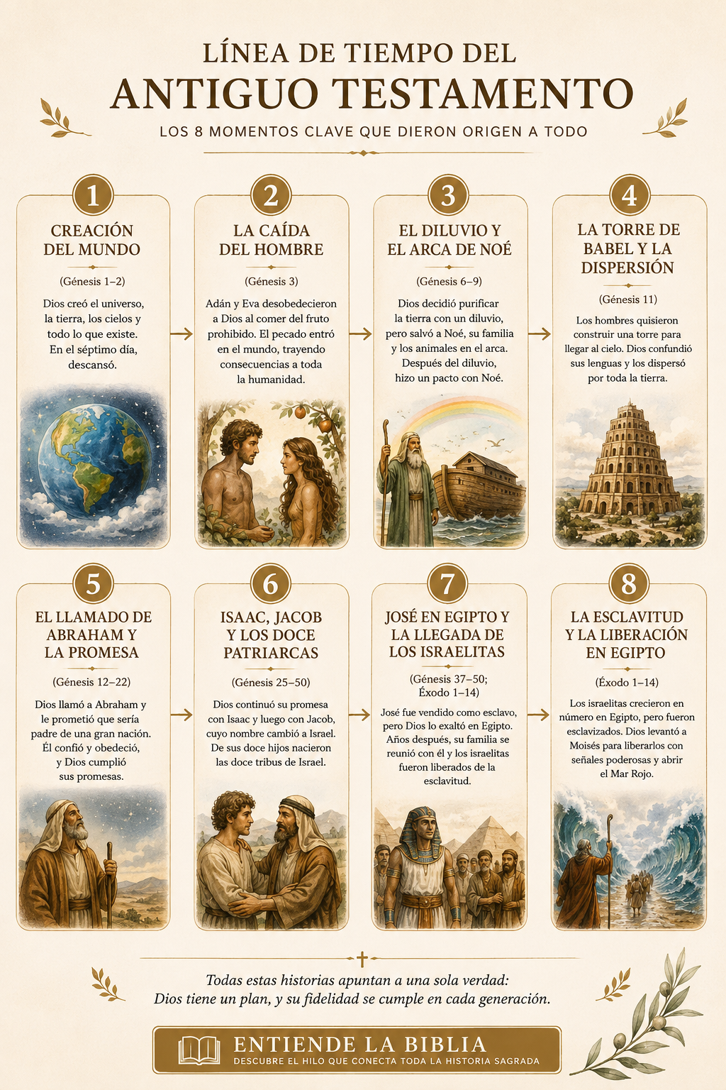 Línea de tiempo del Antiguo Testamento