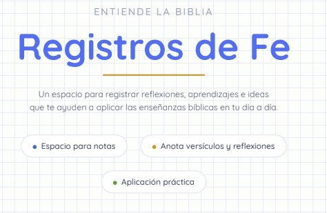Registros de Fe — portada